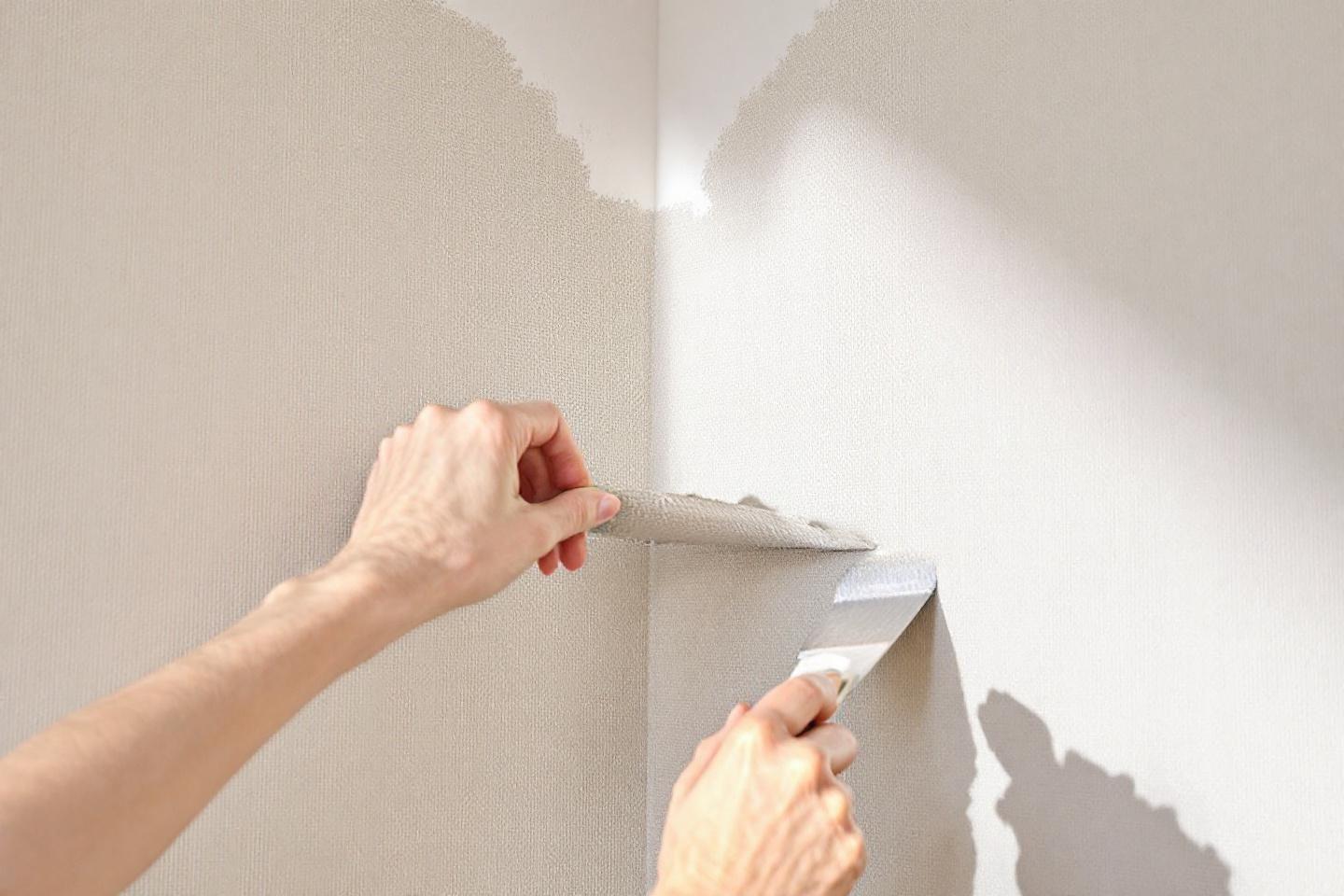 Faut-il couper le papier peint dans les angles ?