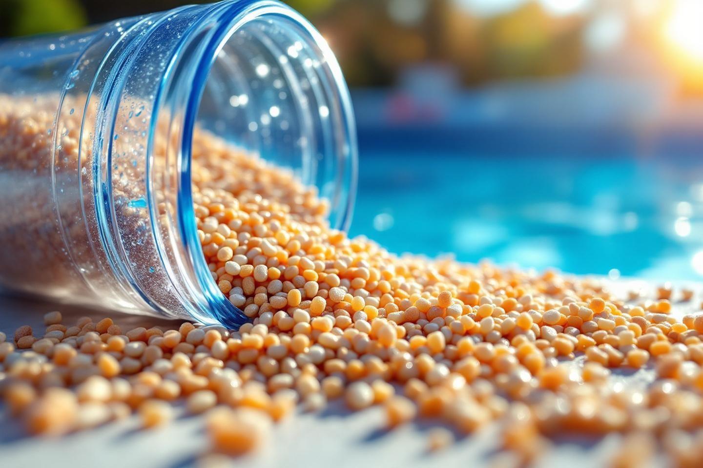 Quantité de verre filtrant pour filtre de piscine : guide complet