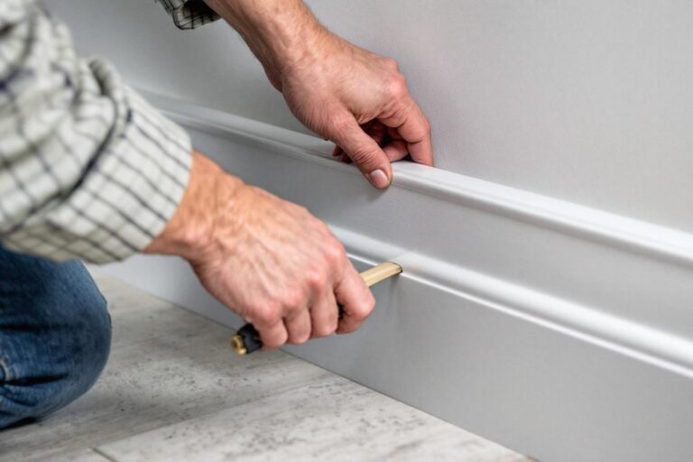 Comment poser des plinthes dans un angle obtus facilement