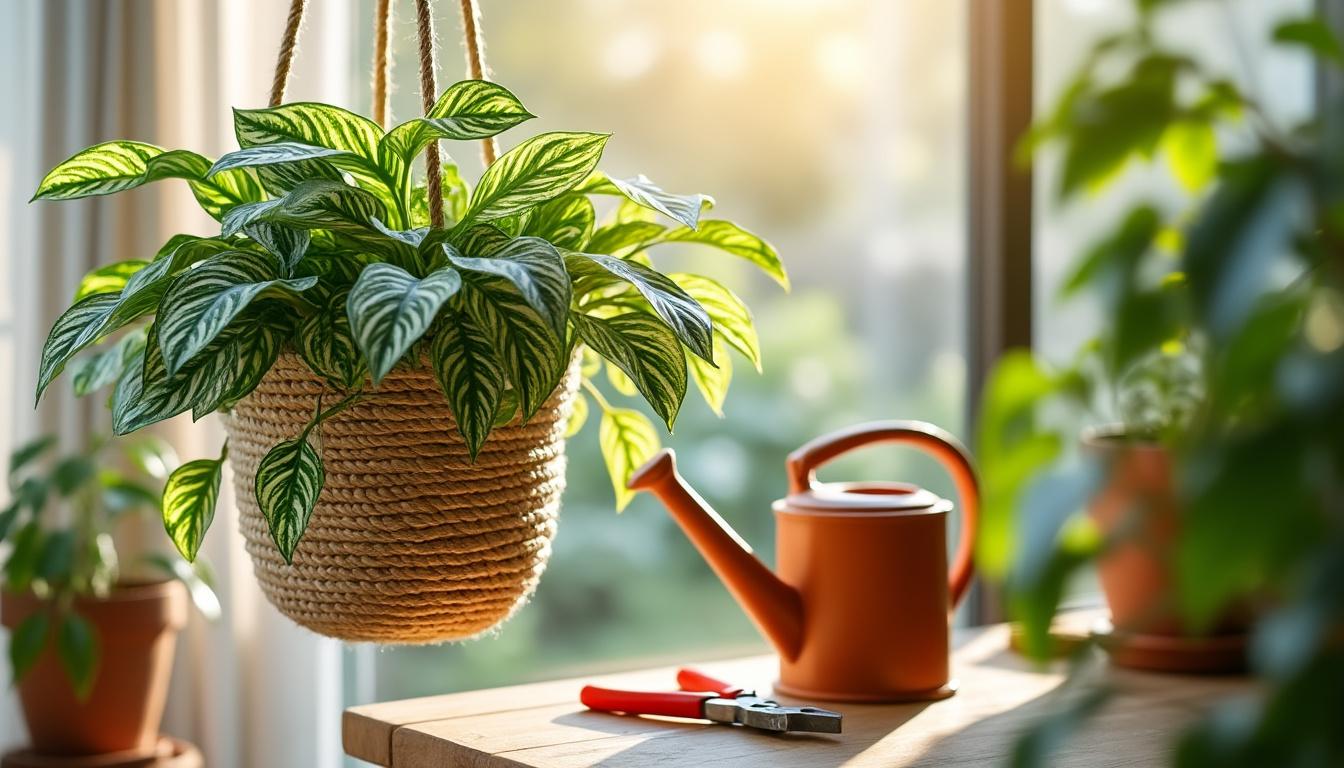 découvrez notre guide complet pour entretenir l'aeschynantus marmoratus, une plante unique aux feuilles marbrées. astuces d'arrosage, exposition et soins pour la garder en pleine santé.