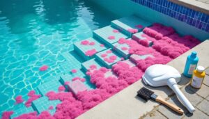 découvrez des méthodes efficaces pour éliminer les algues roses et rouges dans votre piscine et profitez d'une eau claire et saine toute la saison.