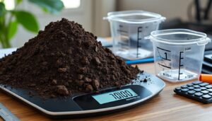 découvrez comment convertir 1 tonne de terreau en mètres cubes, en utilisant les bonnes méthodes et calculs pour obtenir un volume précis.