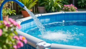 découvrez notre guide essentiel pour la première mise en eau de votre piscine au sel et assurez un démarrage parfait de votre baignade.