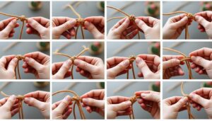 découvrez comment réaliser un nœud coulissant pour bracelet ou collier en 9 étapes simples. un guide facile pour personnaliser vos bijoux avec élégance et praticité.