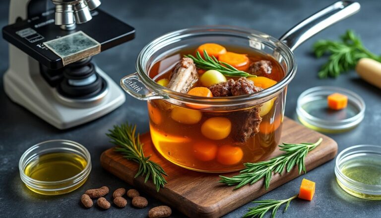 découvrez une analyse scientifique approfondie des risques et bienfaits du bouillon d'os pour séparer mythe et réalité.