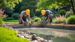 apprenez à construire un bassin en béton pour embellir votre jardin et créer un espace naturel unique et apaisant.