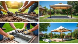 découvrez notre guide complet pour installer une tonnelle avec 4 techniques efficaces, simples et rapides à mettre en œuvre pour embellir votre jardin.