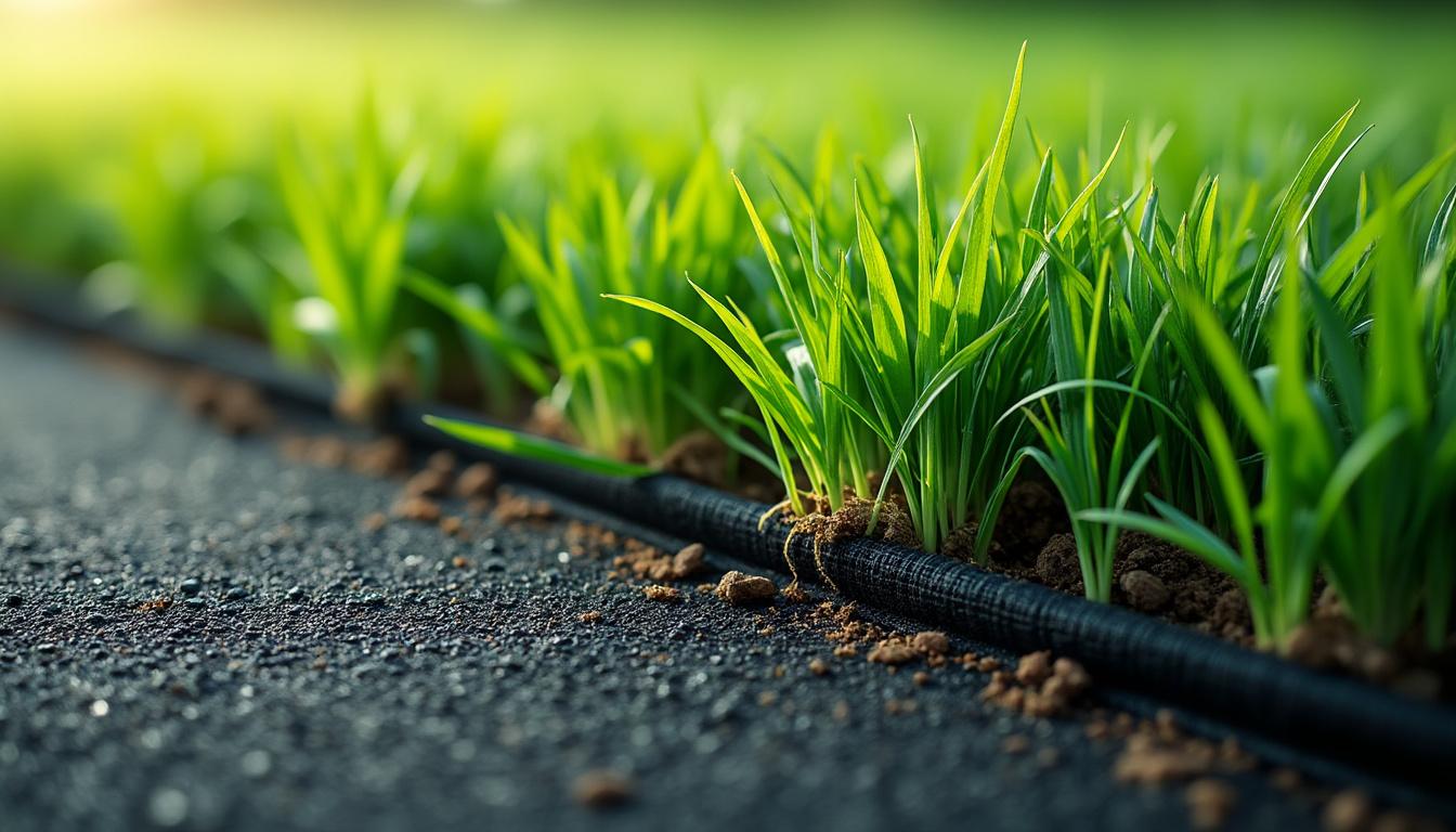 découvrez pourquoi et comment l'herbe peut pousser sous votre pelouse synthétique, ainsi que les solutions pour prévenir ce phénomène indésirable.