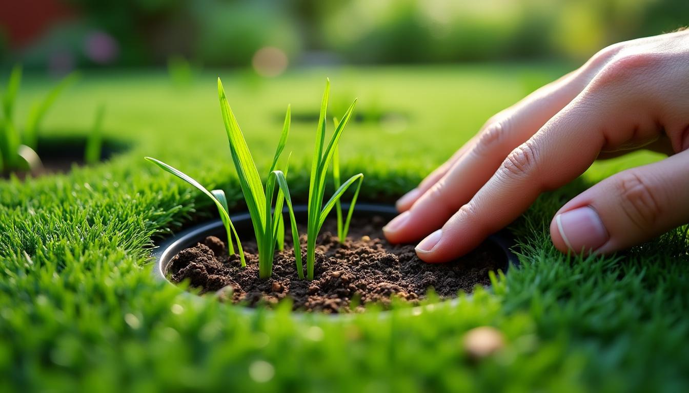 découvrez comment l'herbe peut pousser sous votre pelouse synthétique et les facteurs qui favorisent ce phénomène indésirable.