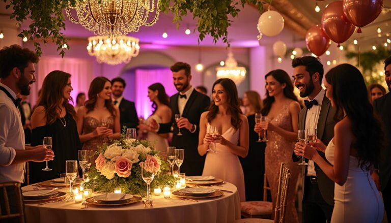 découvrez nos conseils et inspirations pour créer une ambiance festive inoubliable et émerveillez vos invités lors de vos événements.