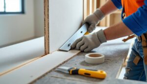 apprenez à réaliser un angle droit parfait sur une cloison en plaques de plâtre grâce à notre guide pratique et astuces essentiels pour un travail précis et professionnel.