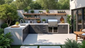 découvrez notre guide pratique pour concevoir une cuisine extérieure en parpaings, alliant robustesse et esthétique pour un espace convivial et fonctionnel.