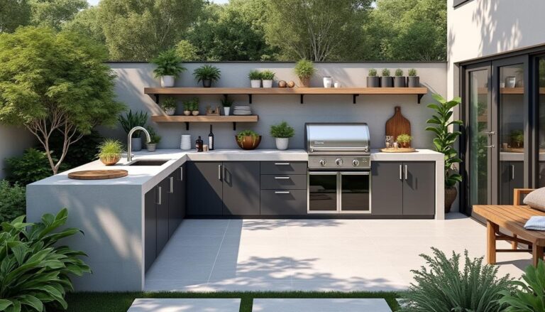 découvrez notre guide pratique pour concevoir une cuisine extérieure en parpaings, alliant robustesse et esthétique pour un espace convivial et fonctionnel.