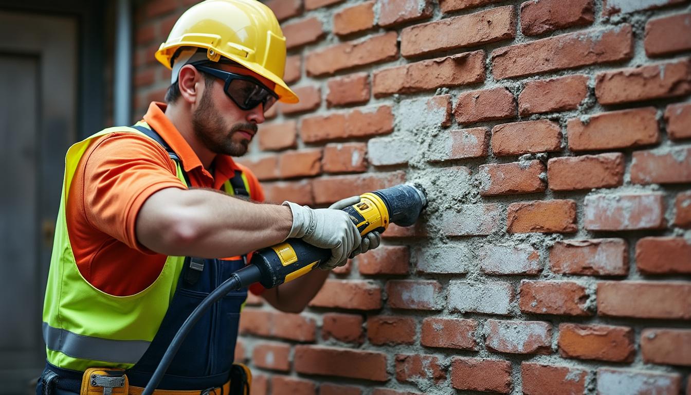 découvrez des méthodes efficaces et pratiques pour enlever les anciens joints d'un mur en briques massives, afin de préparer vos surfaces pour une rénovation réussie.