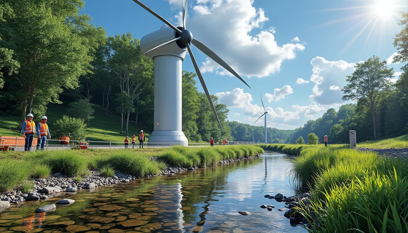 découvrez une solution innovante située au bord de la rivière, alliant modernité et nature pour un cadre unique et inspirant.