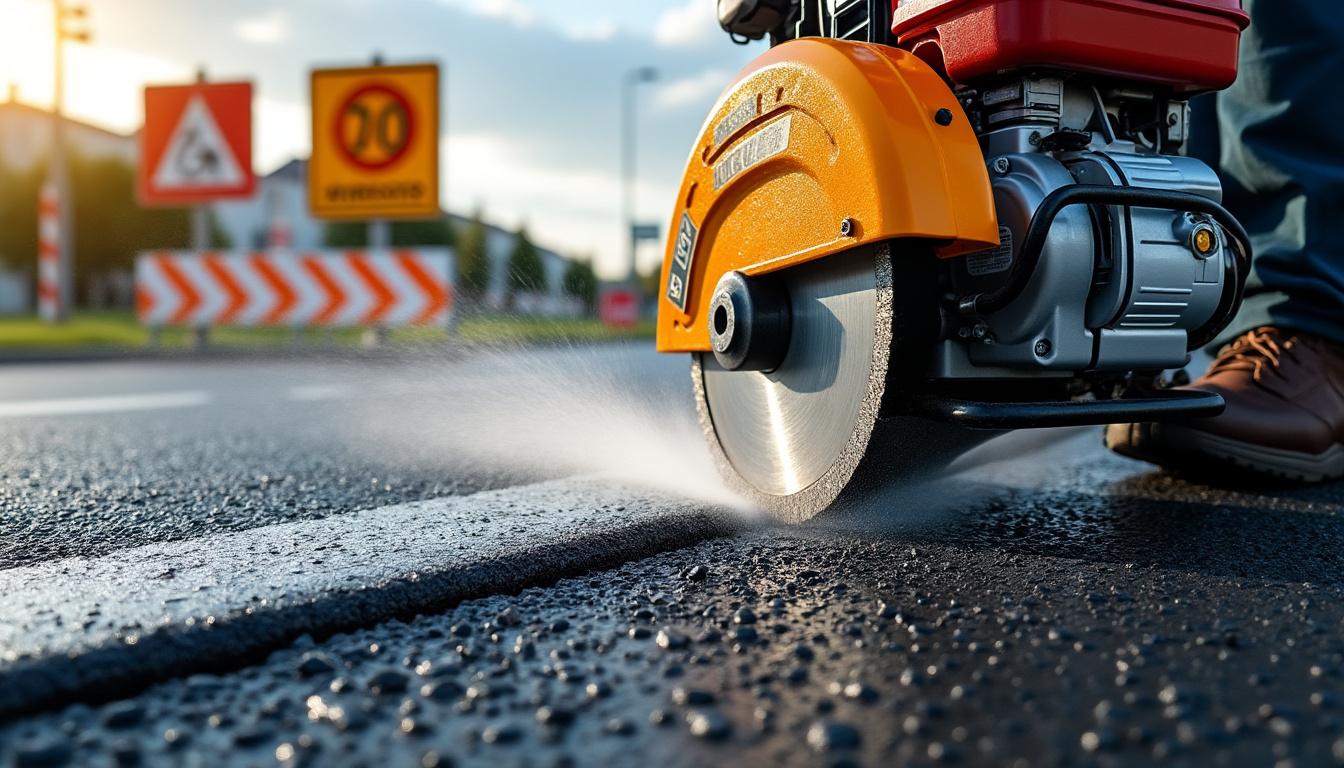 découvrez la découpeuse thermique 300/350 mm, alliant puissance et précision pour réaliser efficacement tous vos travaux exigeants.