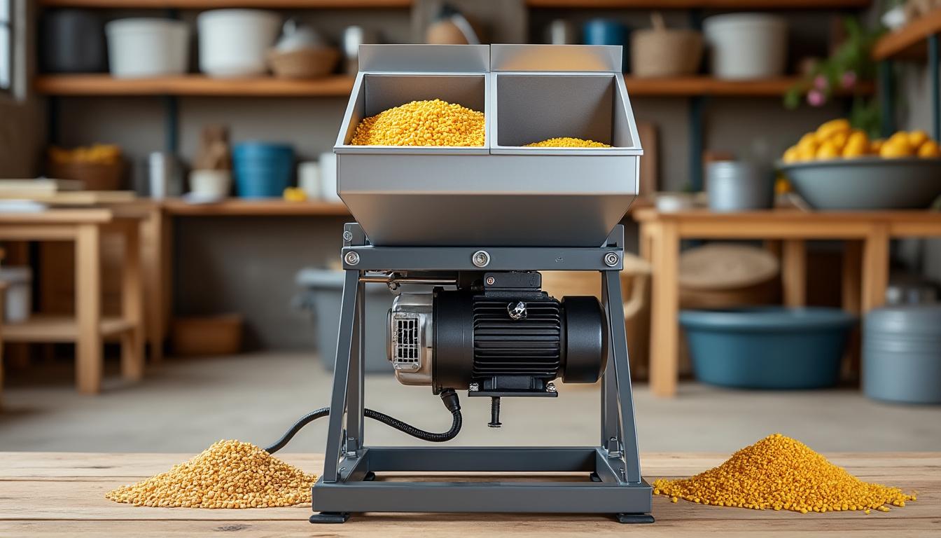 découvrez l'éplucheur électrique de maïs eberth 750w, un égreneur rapide et efficace qui facilite la préparation de votre maïs en un rien de temps. pratique et robuste, il garantit des résultats parfaits à chaque utilisation.