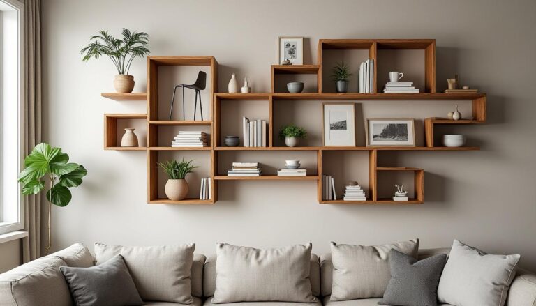 découvrez l'étagère modulable parfaite pour sublimer votre intérieur avec nos conseils pratiques pour l'installer facilement contre un mur.