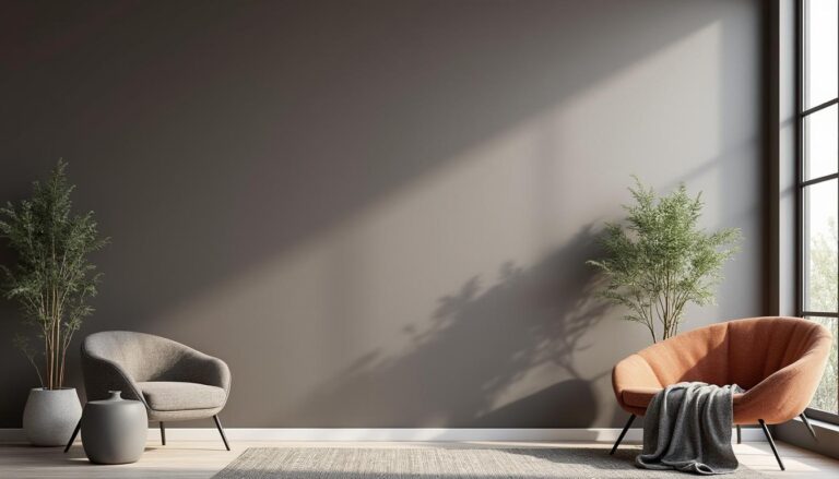 découvrez notre peinture murale lavable 1l en élégants tons gris et marron, idéale pour sublimer vos murs avec une finition durable et facile à entretenir.