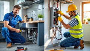 découvrez quel professionnel choisir entre plombier et électricien pour réaliser vos travaux en toute sécurité et efficacité.