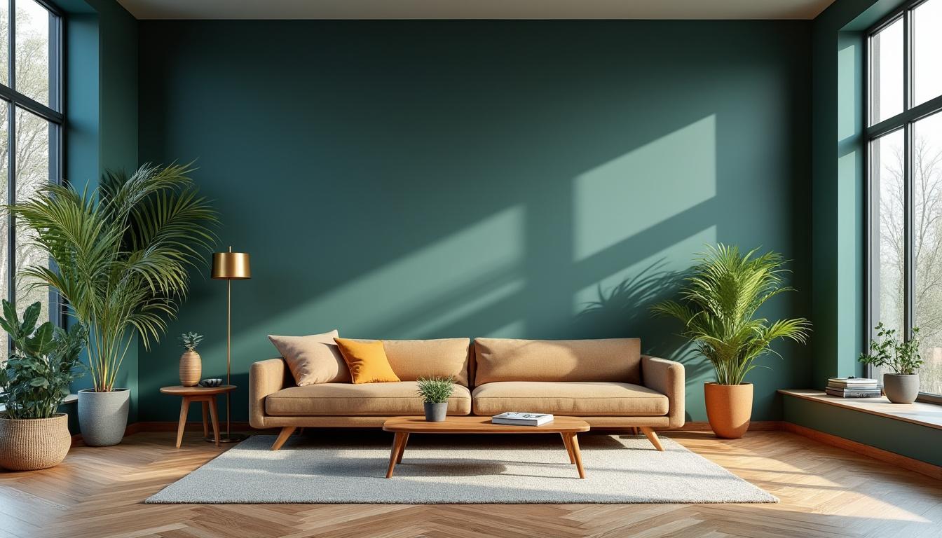 découvrez notre peinture murale lavable bleu foncé et vert en pot de 1l, idéale pour des murs élégants et pratiques, alliant style et facilité d'entretien.