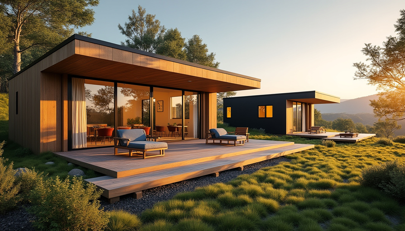 explorez l'élégance naturelle des chalets en bois alliant charme authentique et le confort moderne des mobil-homes pour des séjours inoubliables.