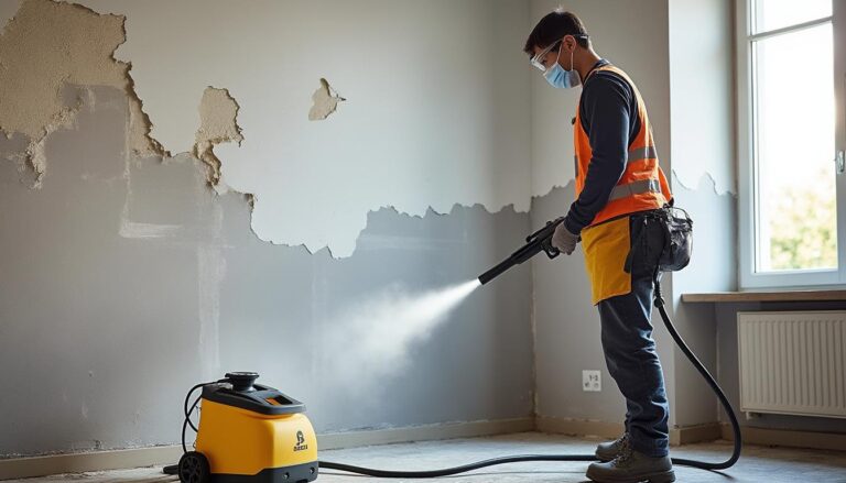 découvrez la décolleuse à papier peint parkside 2300w, puissante et efficace, idéale pour enlever rapidement et facilement tous types de papiers peints.