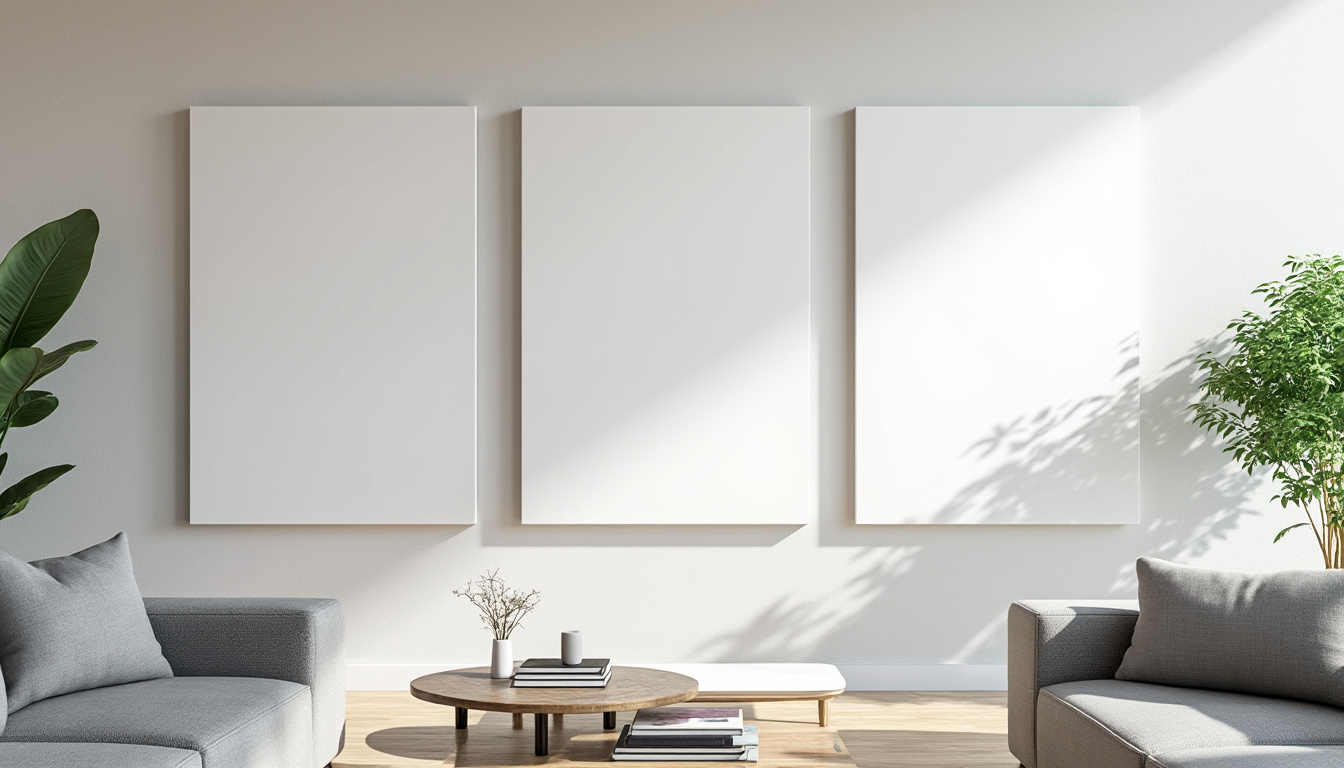 découvrez les panneaux acoustiques modern en blanc élégant de planeo, alliant design contemporain et efficacité sonore pour un intérieur raffiné et silencieux.