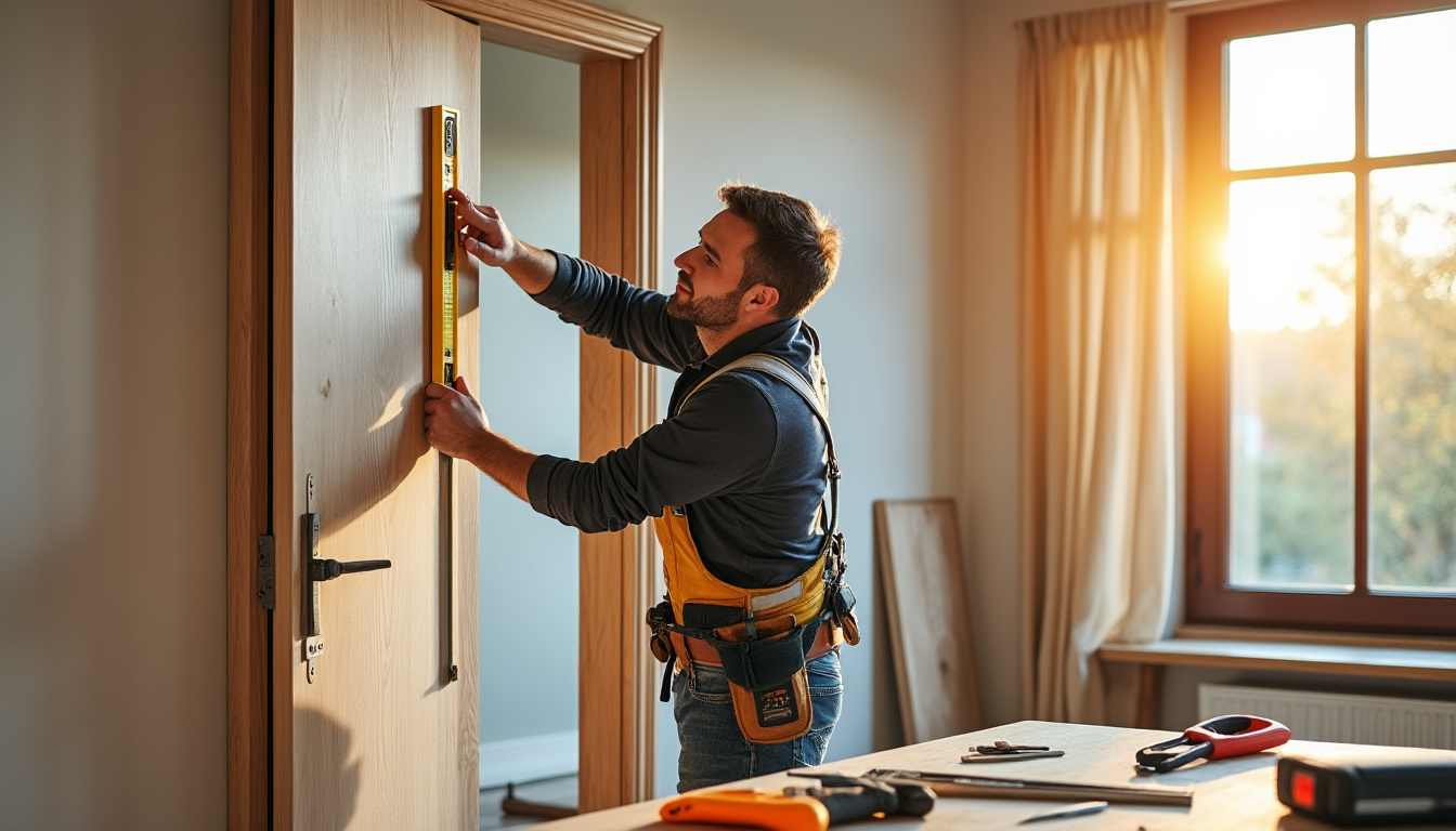 optez pour une pose professionnelle de portes intérieures à toulouse, alliant design élégant et sécurité optimale pour votre intérieur.