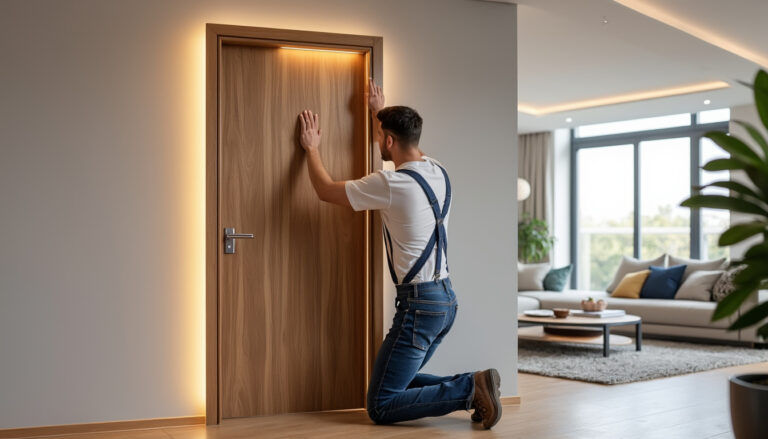 découvrez notre service de pose professionnelle de portes intérieures à toulouse, pour un intérieur alliant esthétique raffinée et sécurité optimale.