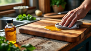 découvrez comment entretenir efficacement votre planche à découper avec de l'huile grâce à notre guide pratique et astuces pour prolonger sa durabilité et garder une surface saine.