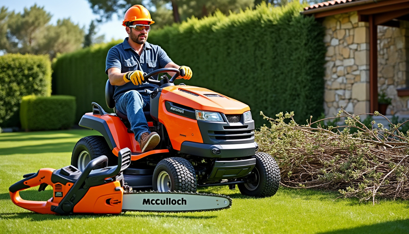 découvrez la tronçonneuse mcculloch m115-97, alliant puissance, performance et fiabilité pour tous vos travaux de coupe. idéale pour les professionnels et les amateurs exigeants.