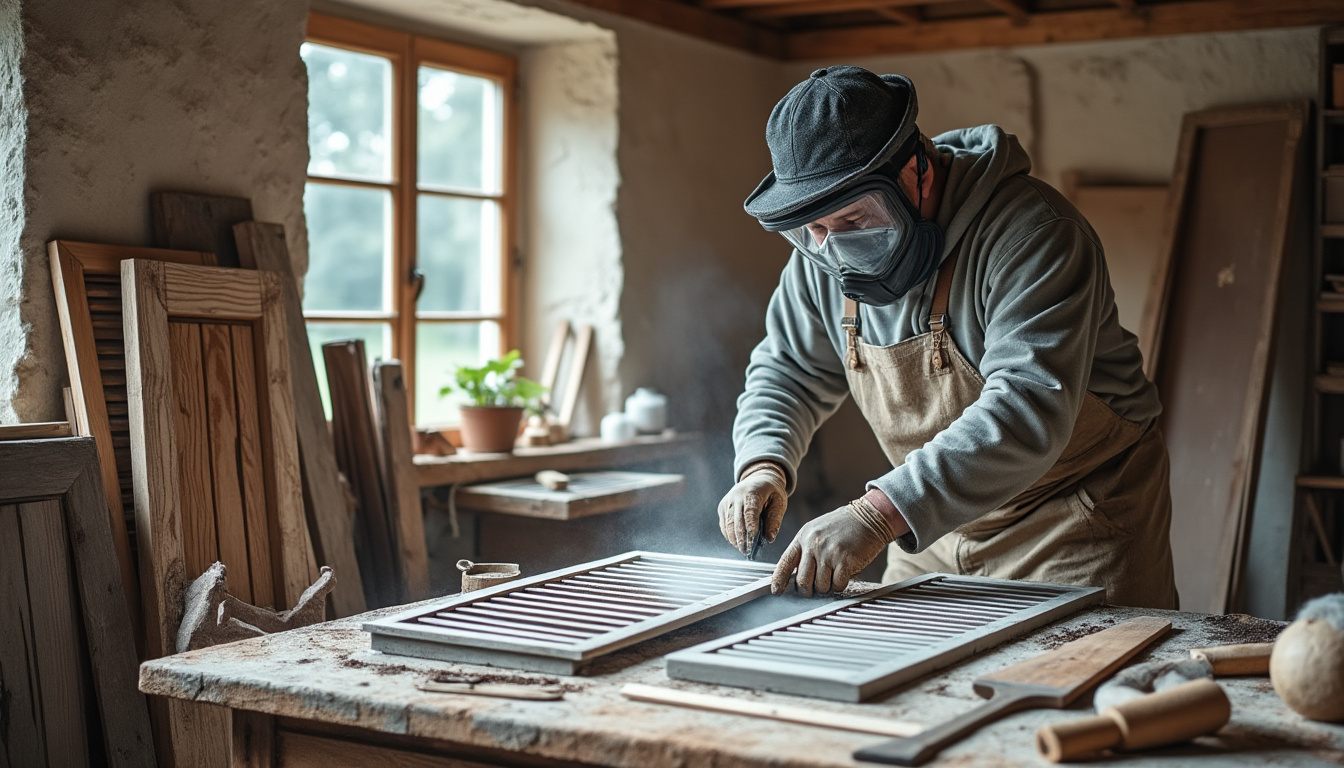 spécialistes du décapage de volets en bois dans l'ain et en savoie, nous redonnons à vos volets toute leur beauté et leur éclat d'origine.