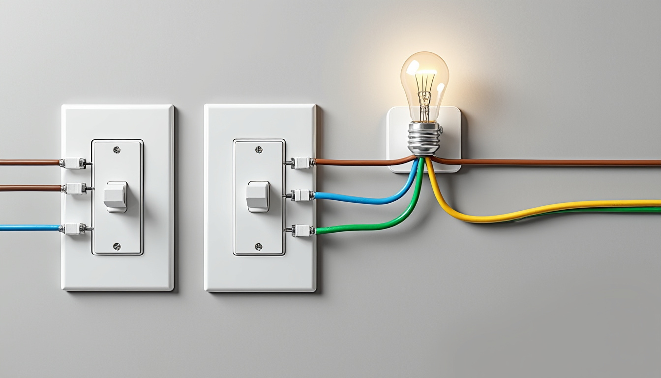 découvrez un schéma simplifié pour installer un double interrupteur va-et-vient facilement. suivez notre guide étape par étape pour un branchement rapide et sécurisé.