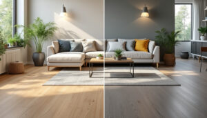 découvrez les différences entre le sol vinyle et le parquet stratifié pour bien choisir le revêtement idéal qui s'adapte à votre intérieur, vos besoins et votre budget.