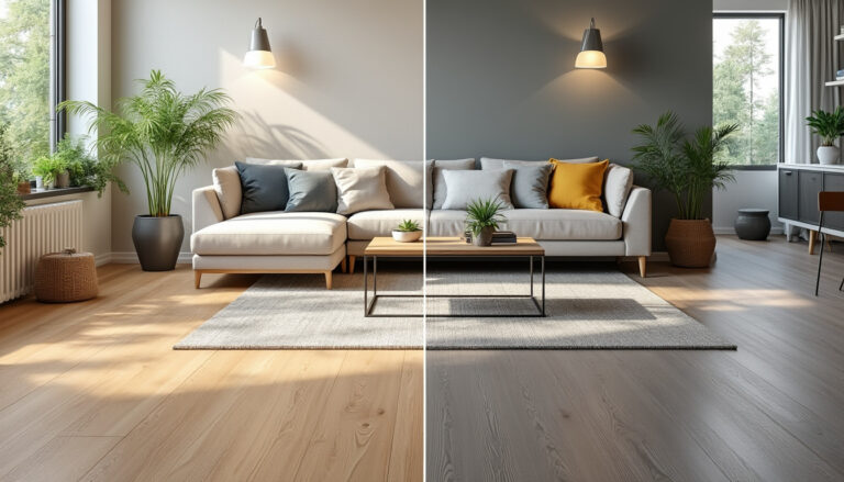 découvrez les différences entre le sol vinyle et le parquet stratifié pour bien choisir le revêtement idéal qui s'adapte à votre intérieur, vos besoins et votre budget.