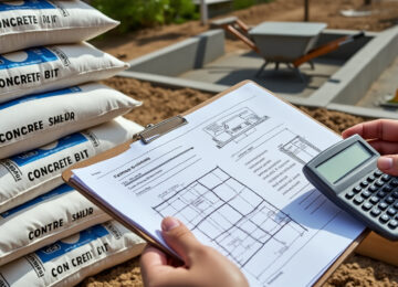découvrez comment calculer précisément le nombre de sacs de béton prêt à l'emploi nécessaires pour réussir votre projet de construction sans gaspillage ni manque de matériel.