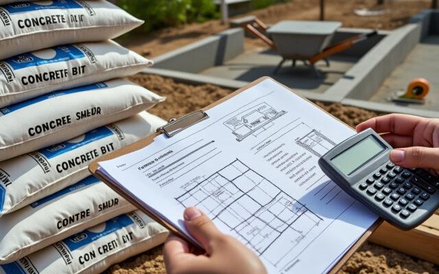 découvrez comment calculer précisément le nombre de sacs de béton prêt à l'emploi nécessaires pour réussir votre projet de construction sans gaspillage ni manque de matériel.
