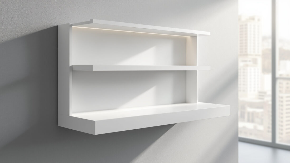 découvrez l'étagÚre murale akord star blanche, 3 niveaux, dimensions 78x20x55 cm, idéale pour un rangement compact et élégant dans votre intérieur.