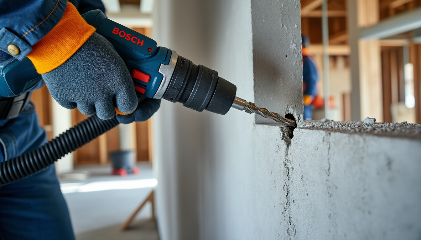 découvrez la foret béton cyl-3, l'outil incontournable pour optimiser les performances de votre perceuse à percussion et réaliser des travaux précis et efficaces sur béton.