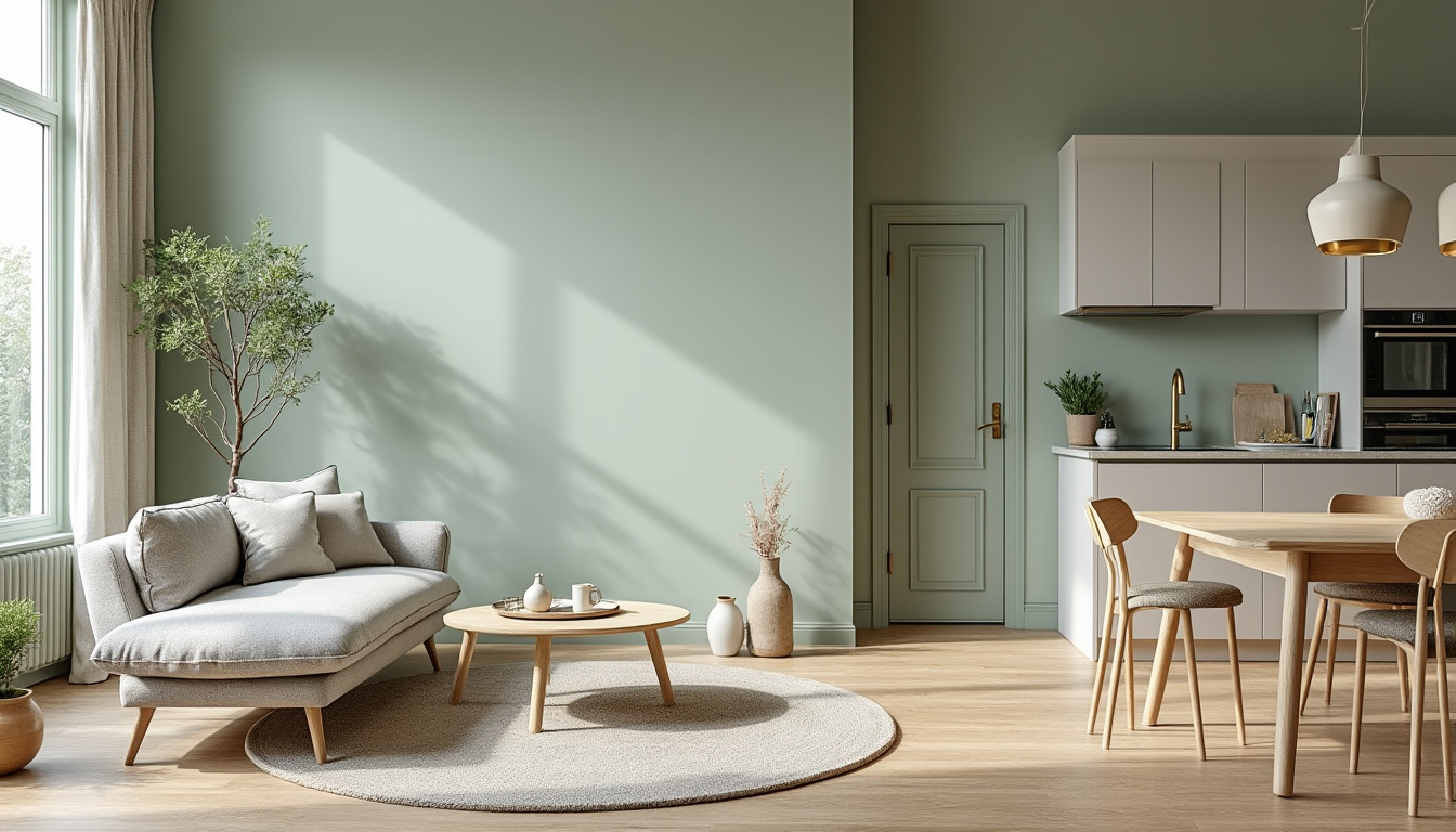 découvrez notre peinture murale lavable 1l en teinte apaisante vert sauge, idéale pour une décoration élégante et facile d'entretien dans toutes vos pièces.
