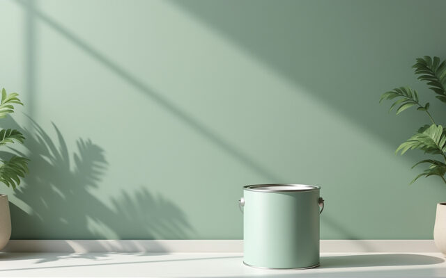 découvrez notre peinture murale lavable 1l en teinte apaisante vert sauge, idéale pour apporter une touche de fraîcheur et de sérénité à vos murs tout en facilitant l'entretien.