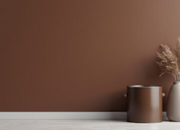 découvrez notre peinture murale lavable 1l en teinte marron subtile rehaussée de chocolat noir, idéale pour un intérieur élégant et facile à entretenir.