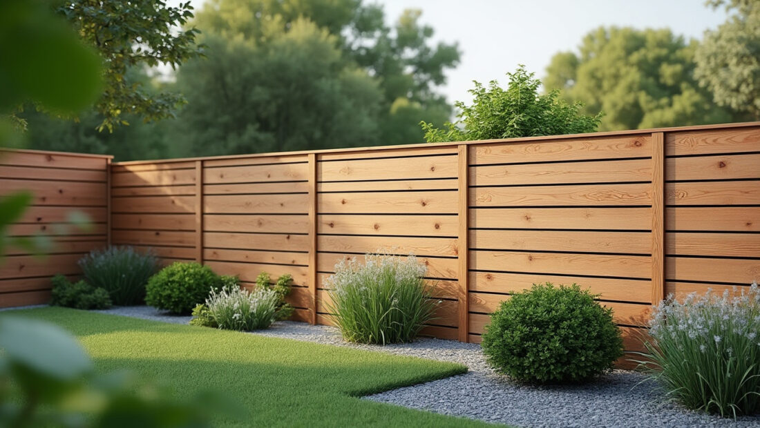 découvrez la clôture composite planeo gardence strong carré terra, alliant robustesse et design moderne pour un jardin esthétique et durable.
