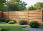 découvrez la clôture composite planeo gardence strong carré terra, alliant robustesse et design moderne pour un jardin esthétique et durable.