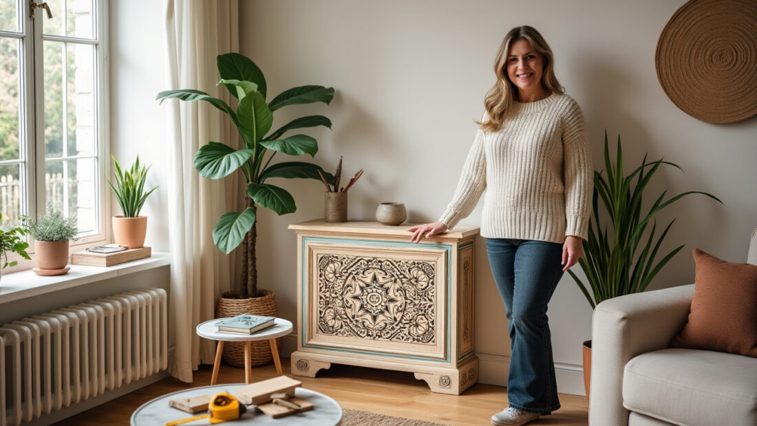 découvrez le guide exclusif de christine pour fabriquer un cache-radiateur unique et personnalisé chez vous, alliant style et praticité.