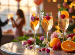 découvrez des recettes élégantes de cocktails au champagne pour sublimer vos fêtes et émerveiller vos invités avec des saveurs raffinées et pétillantes.