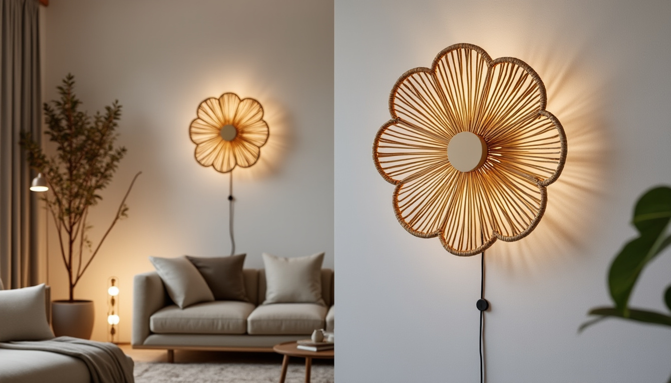 découvrez notre décoration murale en cannage, sublimée par un support métallique élégant, pour apporter une touche naturelle et contemporaine à votre intérieur.