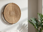 découvrez notre décoration murale en cannage associée à un support métallique élégant, alliant naturel et modernité pour sublimer votre intérieur.