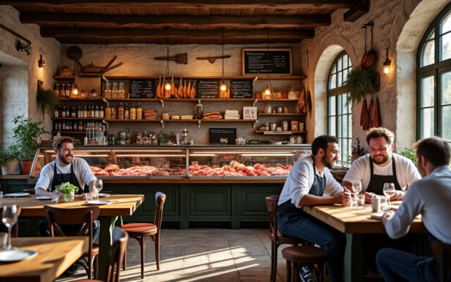 explorez la cuisine du boucher à saint-quentin-la-poterie : savourez un menu délicat, lisez les avis clients et plongez dans une atmosphère chaleureuse et unique.
